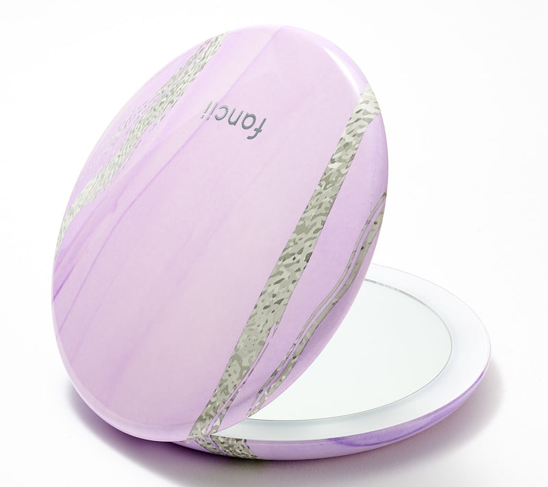 Fancii Lumi Luxe Compact LED Mirror w/ 10x/1x Magnification — View 24