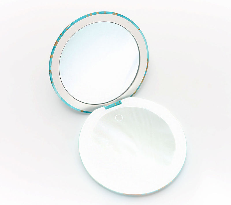 Fancii Lumi Luxe Compact LED Mirror w/ 10x/1x Magnification — View 17