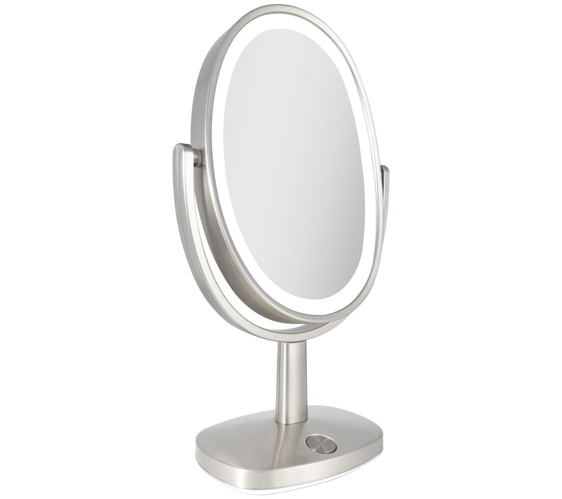 Zadro Newport LED UltraBright Oval 3-Color Touch Vanity Mirror — View 3
