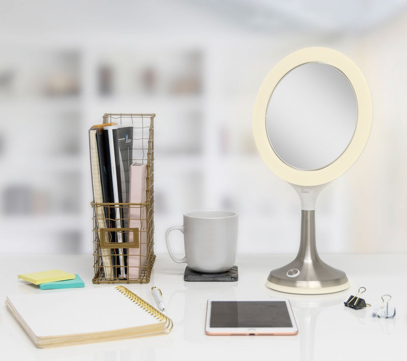 Zadro Mood Therapy Ring Light LED Lamp & VanityMirror — View 8