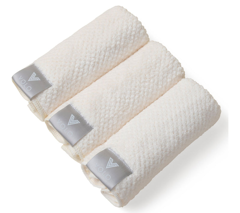 VOLO Beauty Nanoweave Microfiber Set of 3 FaceCloths — View 11