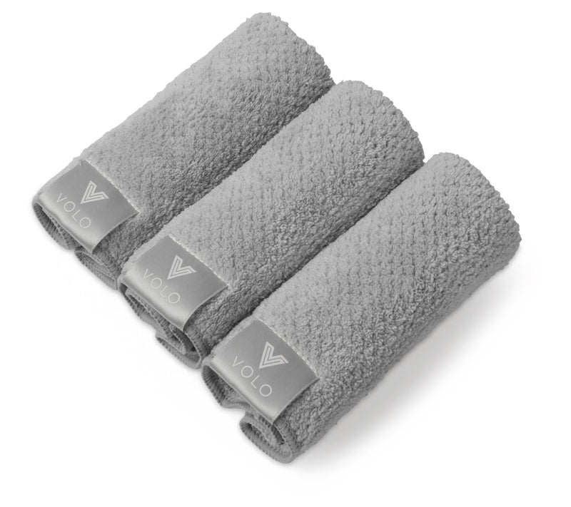 VOLO Beauty Nanoweave Microfiber Set of 3 FaceCloths — View 5