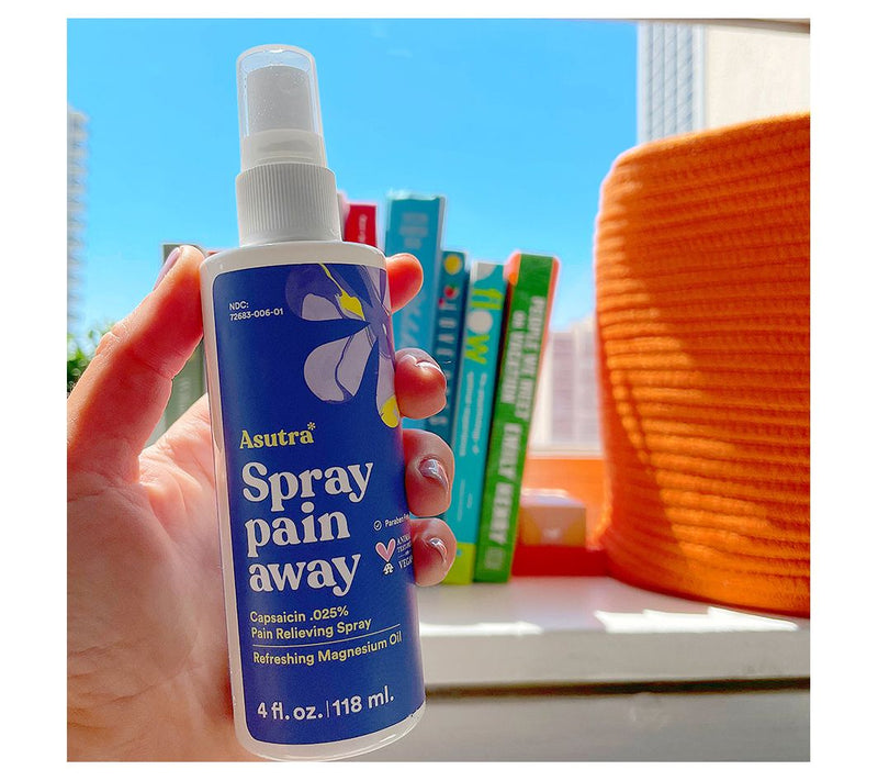 Asutra Spray Pain Away Magnesium Oil Spray with Capsaicin — View 4