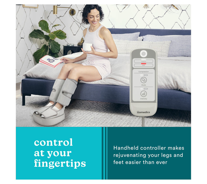 HoMedics Real Relief Leg & Foot Massager W Compression — View 6