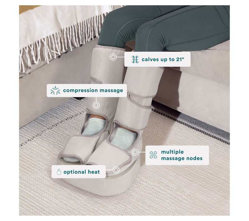 HoMedics Real Relief Leg & Foot Massager W Compression — View 4