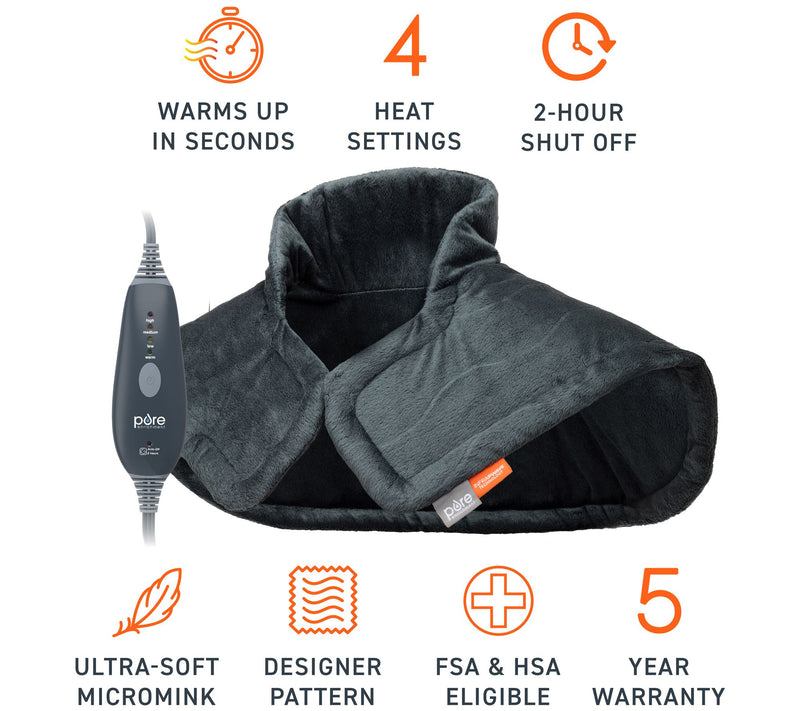 Pure Enrichment Pro Far Infrared Neck Heating Pad — View 4