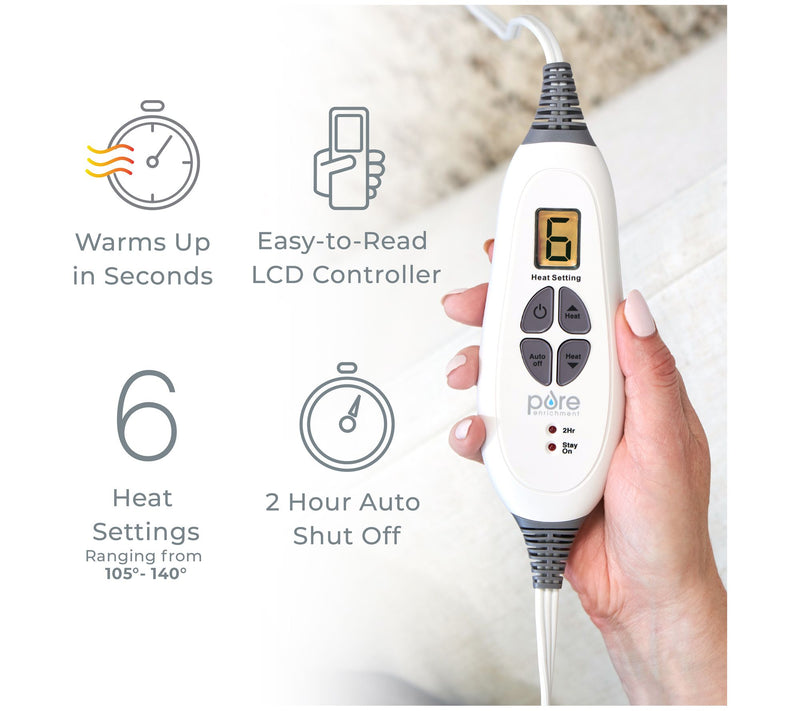 Pure Enrichment Relief Duo 2 in 1 Heating Pad — View 7