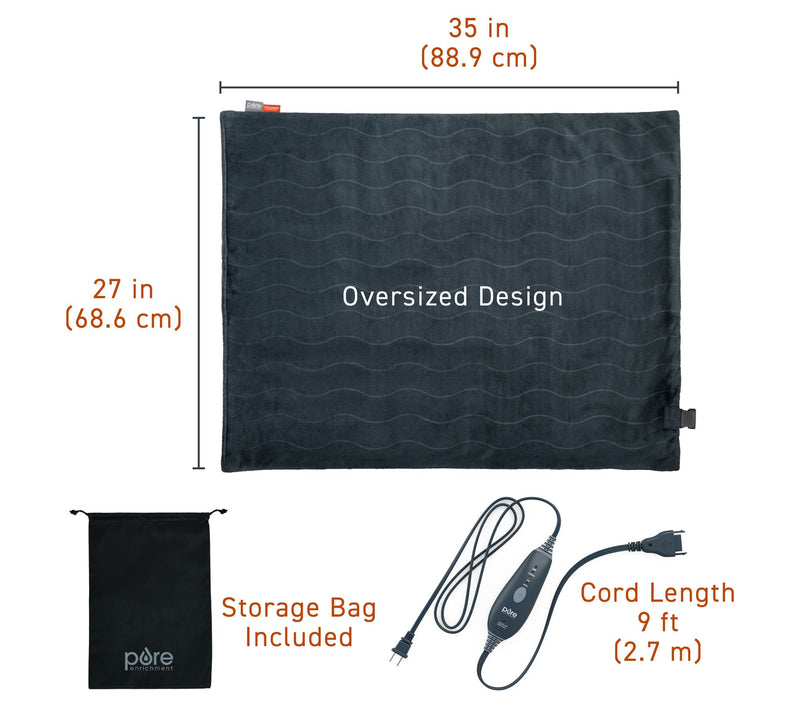 PureRelief Pro Far Infrared Oversized Body Wrap — View 4