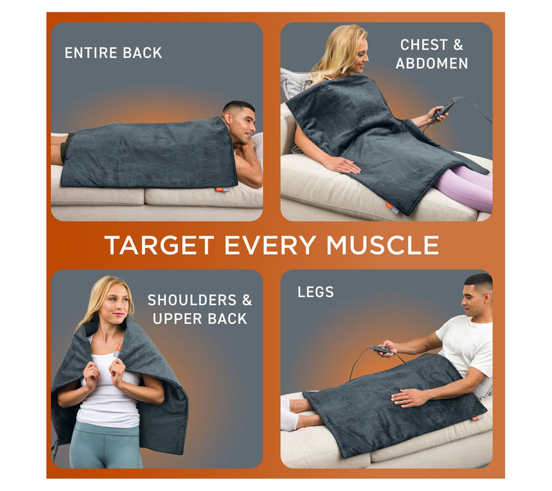 PureRelief Pro Far Infrared Oversized Body Wrap — View 10