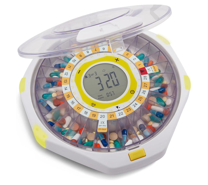 LiveFine 28-Day Bluetooth Automatic Pill Dispenser — Main view