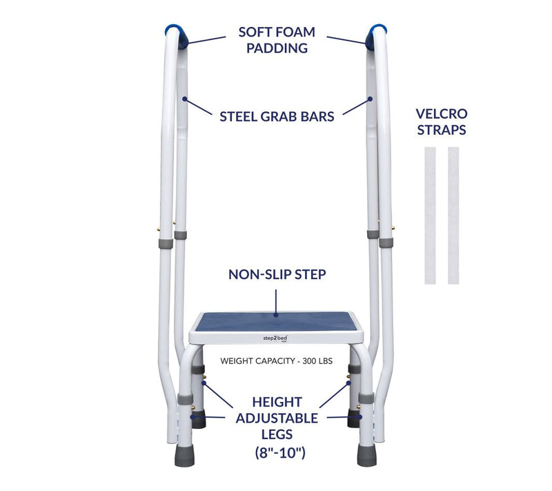 Step2bed Mini Bedside Step Stool — View 2