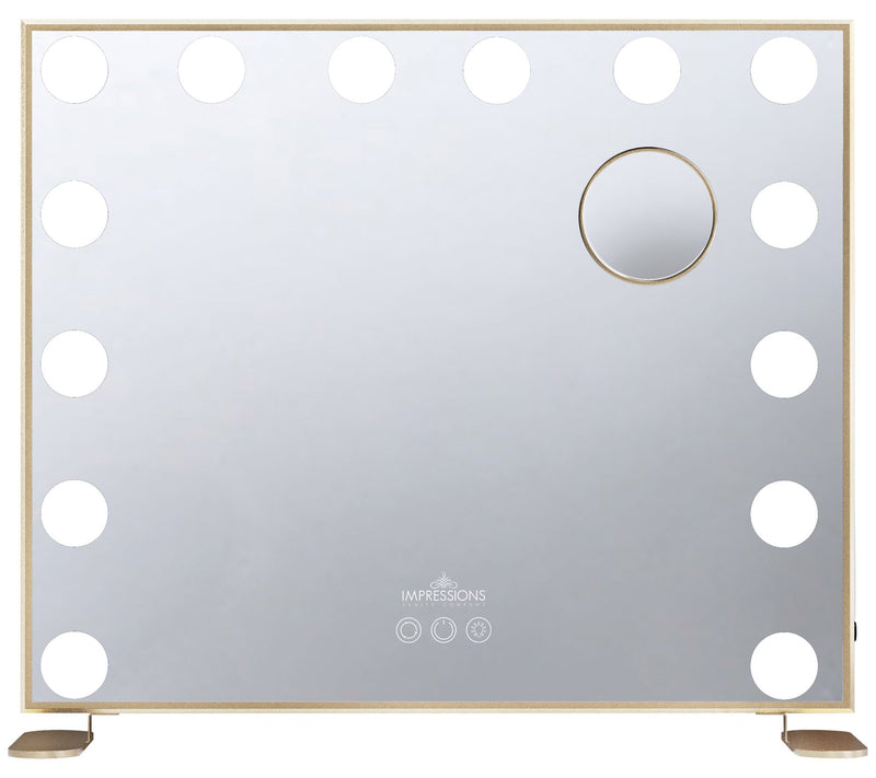 Impressions Hollywood Tri-Tone Plus Makeup Mirror — View 13