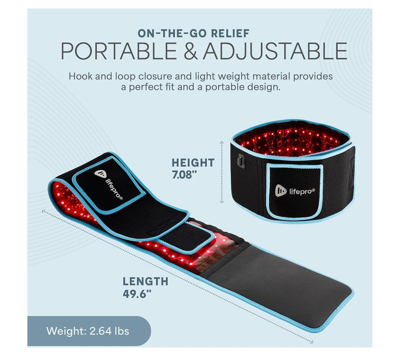 LifePro AllevaRed Light Therapy Belt — View 8