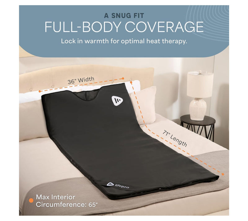LifePro RejuvaWrap Infrared Sauna Blanket — View 15