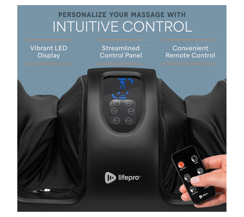 Lifepro RelaxaTilt Shiatsu Foot & Calf Massager — View 5