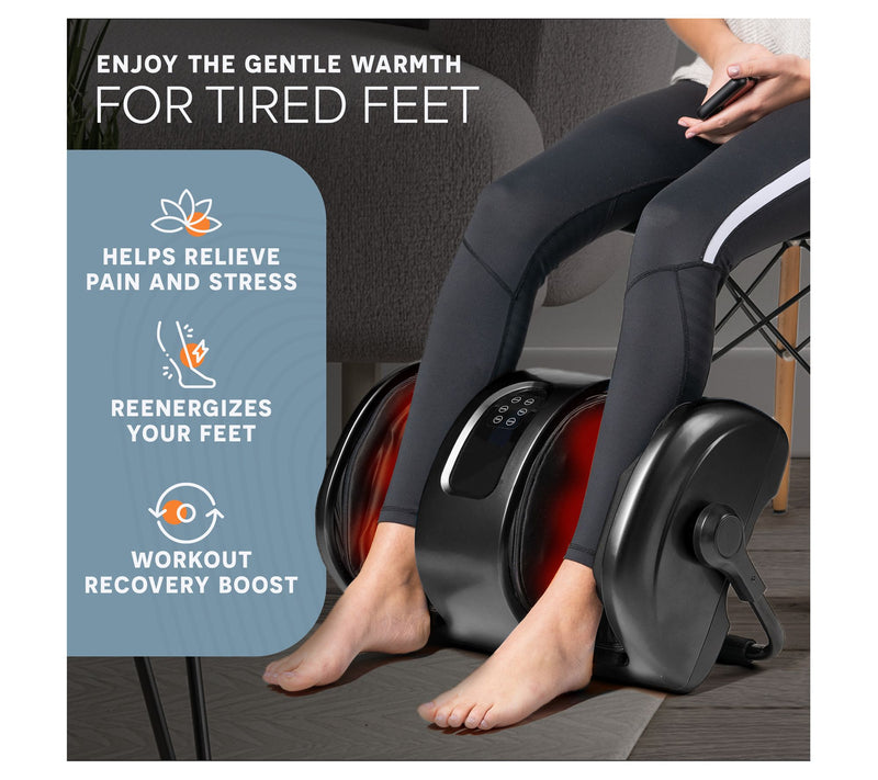 Lifepro RelaxaTilt Shiatsu Foot & Calf Massager — View 3