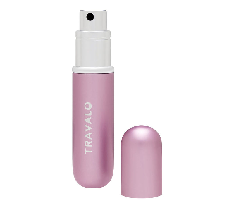 Youzey Pink Travel Cosmetic Bag, Headband &Travalo Trio — View 4