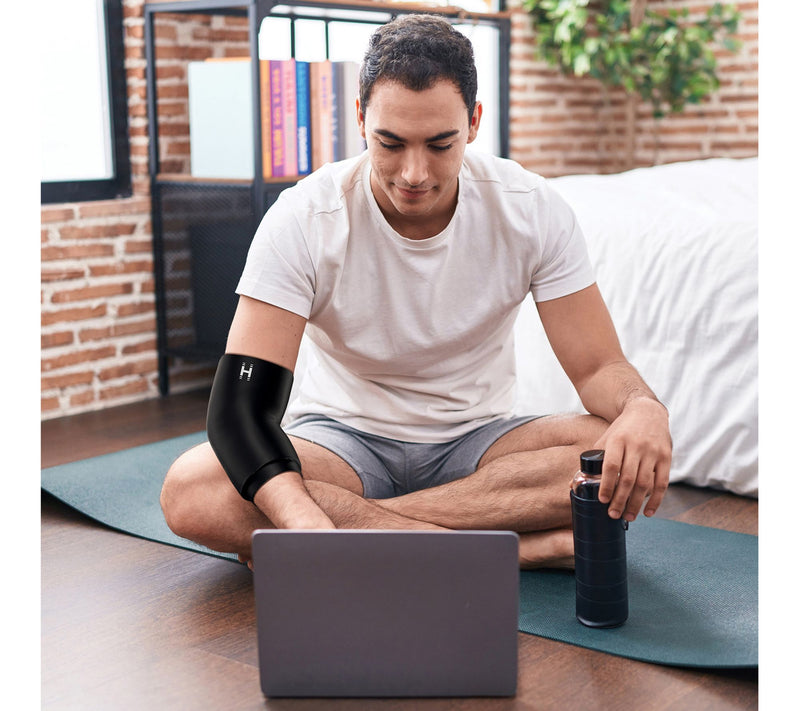 Homedics Short Hot & Cold Gel Elbow RecoverySleeve — View 5