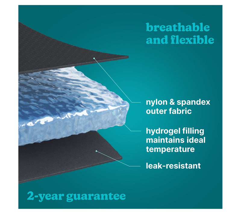 Homedics Short Hot & Cold Gel Elbow RecoverySleeve — View 4