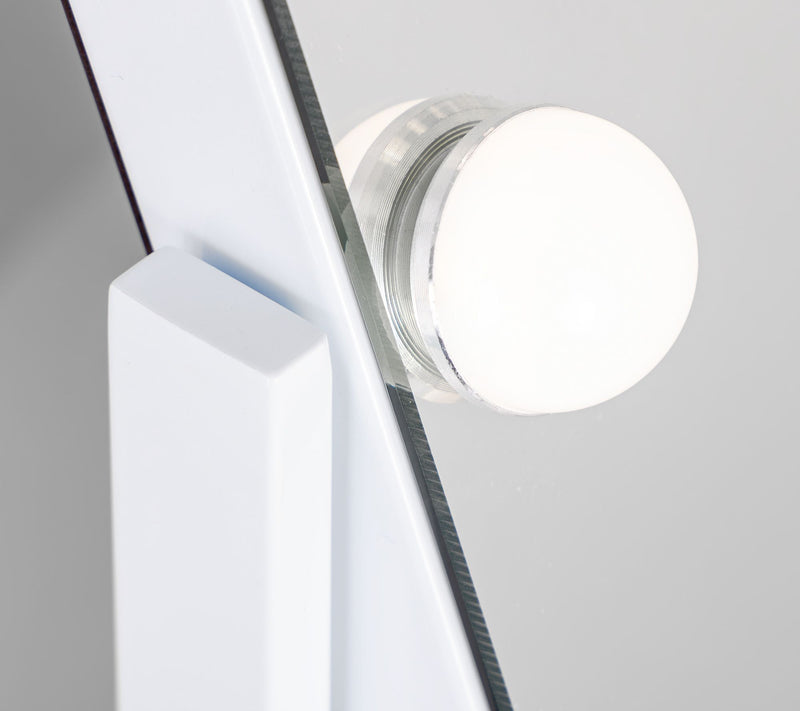 Zadro 15 Led Light Bulb Vertical Hollywood Makeup Mirror — View 6