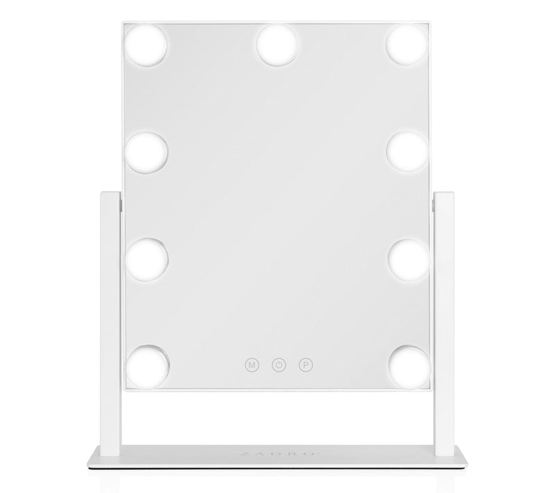 Zadro 9 Led Light Bulb Hollywood Vertical Makeup Mirror — View 10