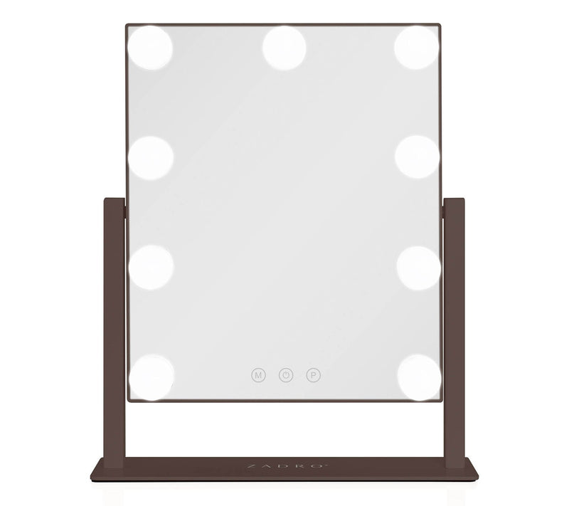 Zadro 9 Led Light Bulb Hollywood Vertical Makeup Mirror — View 11