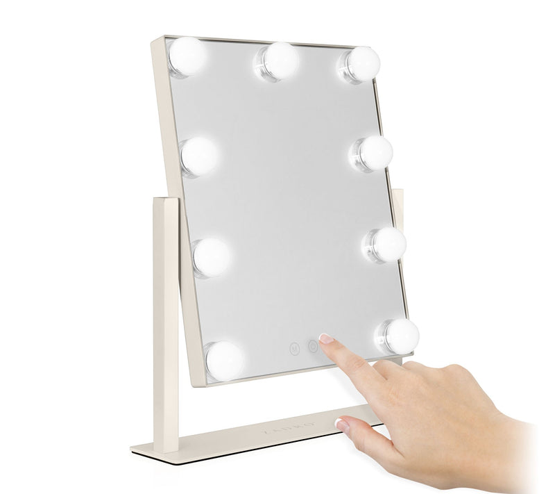 Zadro 9 Led Light Bulb Hollywood Vertical Makeup Mirror — View 3