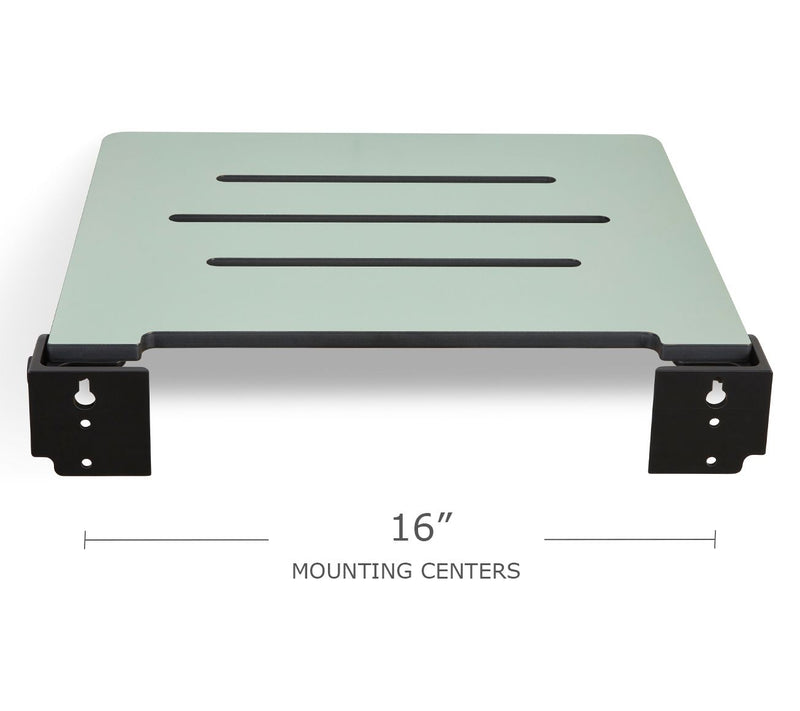 Seachrome 18" Folding Wall Mount Shower Bench,Sea Green — View 12
