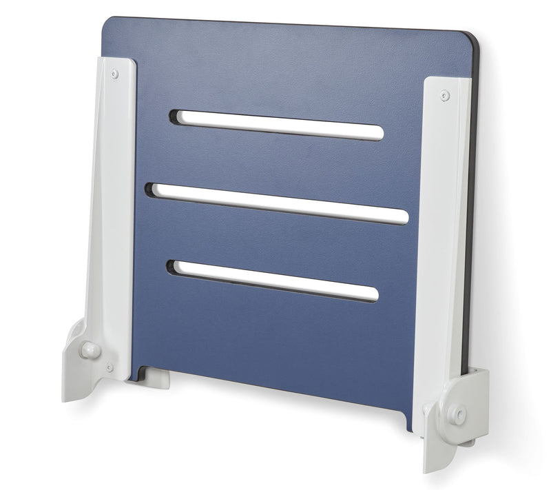 Seachrome 18" SlimLine Folding Wall Mount Shower Bench, Navy — View 14