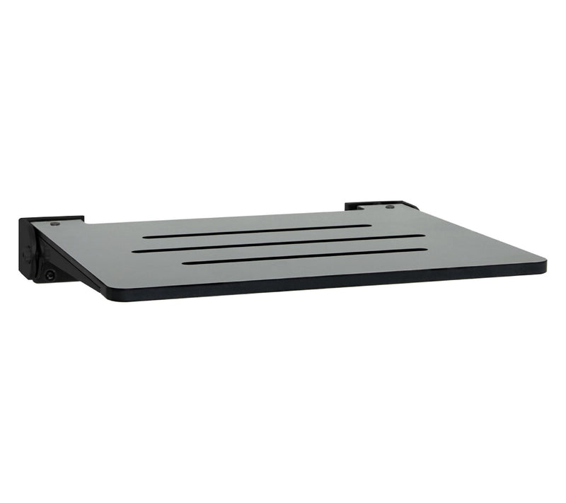 Seachrome 18" SlimLine Folding Wall Mount Shower Bench, Gray — Main view