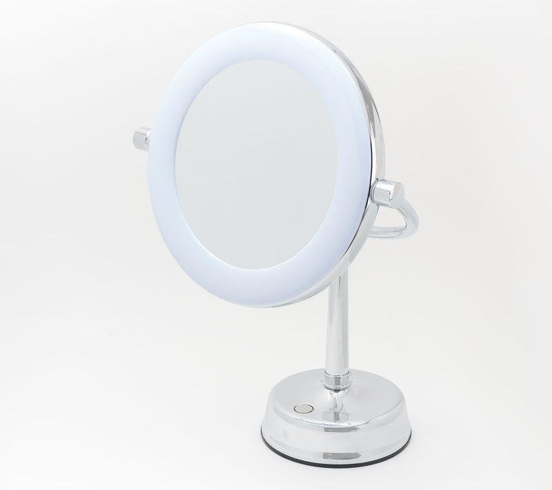 Eleganze 10x/1x Mag Lighted Mirror with Adjustable Height — View 8