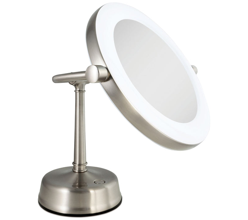 Eleganze 10x/1x Mag Lighted Mirror with Adjustable Height — View 9