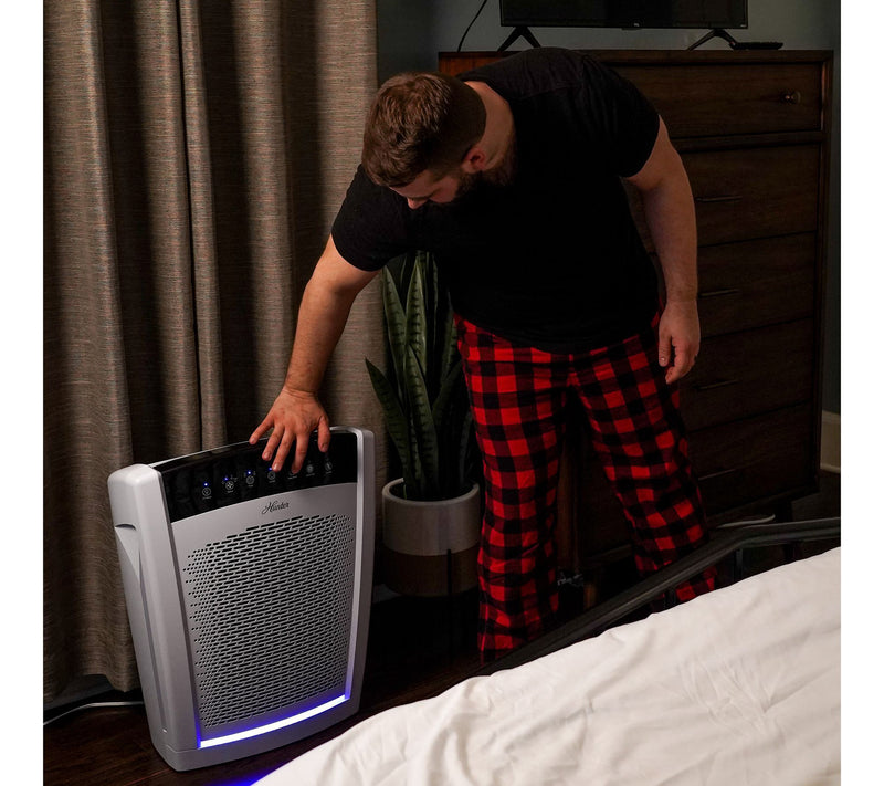 Hunter HP850 Multi-Room Console Air Purifier with UV-C — View 12