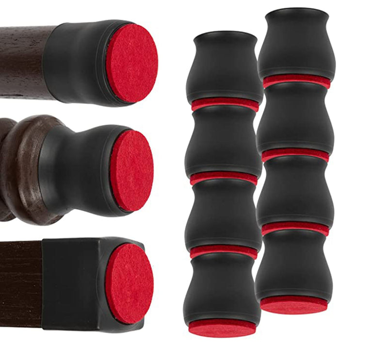 Ruby Set of 24 Flexible Furniture Sliders — View 3