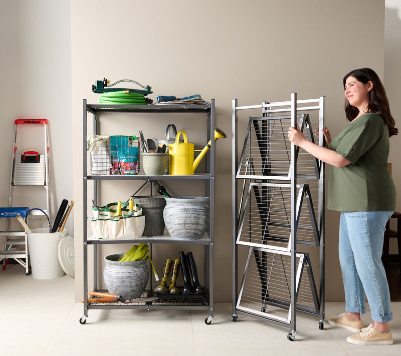 Pop It Large 4-Tier Heavy Duty Rack with Caster Wheels — View 17