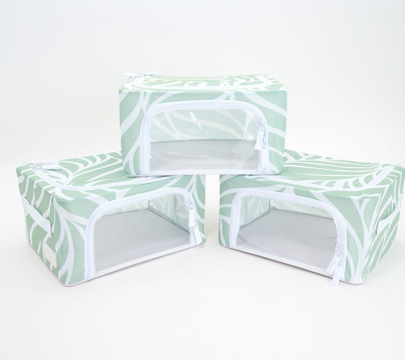 Periea Set of 3 Compact Collapsible Storage Boxes — View 23