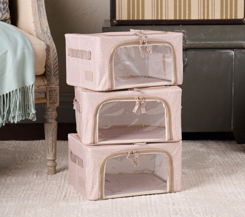 Periea Set of 3 Compact Collapsible Storage Boxes — View 20