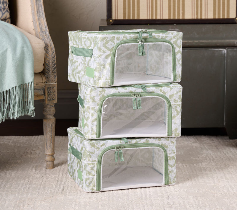 Periea Set of 3 Compact Collapsible Storage Boxes — View 27