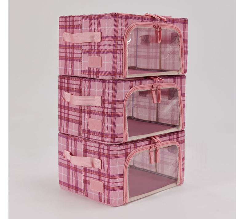 Periea Set of 3 Compact Collapsible Storage Boxes — View 37