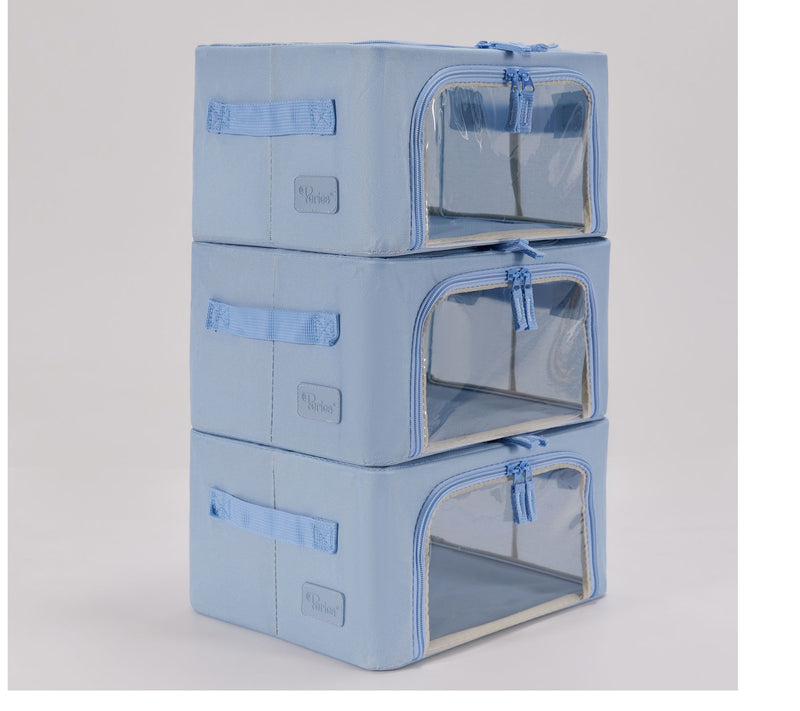 Periea Set of 3 Compact Collapsible Storage Boxes — View 38