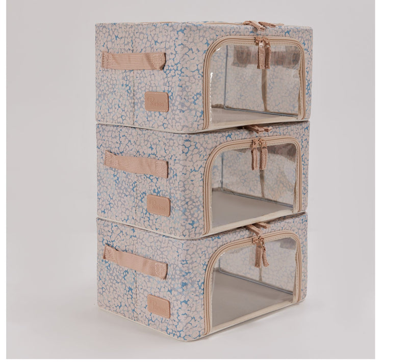 Periea Set of 3 Compact Collapsible Storage Boxes — View 40
