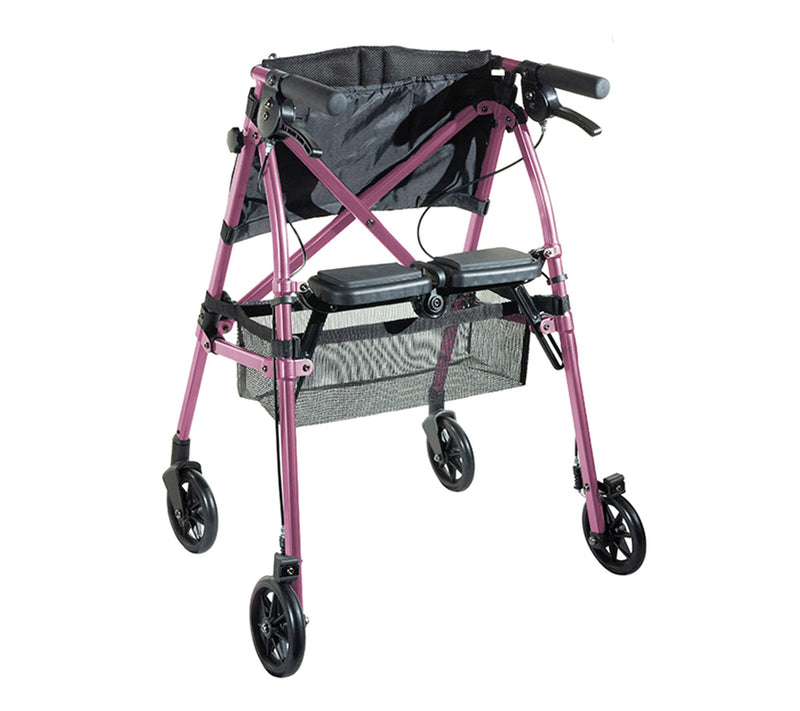 Stander EZ Fold-N-Go Ultra Light Rollator with Accessories — View 8