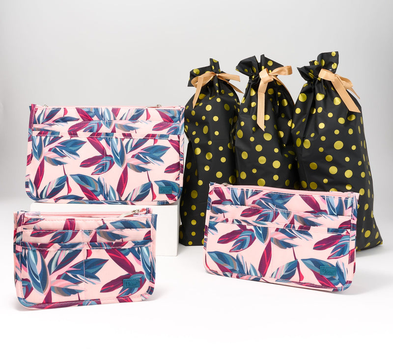 Periea Set of 3 Purse Organizers with Gift Bags — Main view