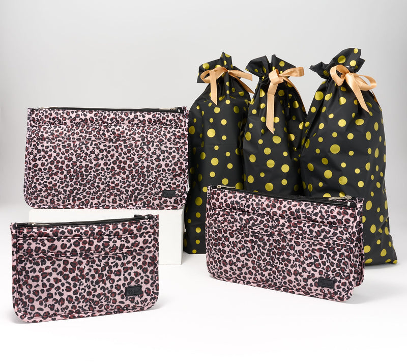 Periea Set of 3 Purse Organizers with Gift Bags — View 9