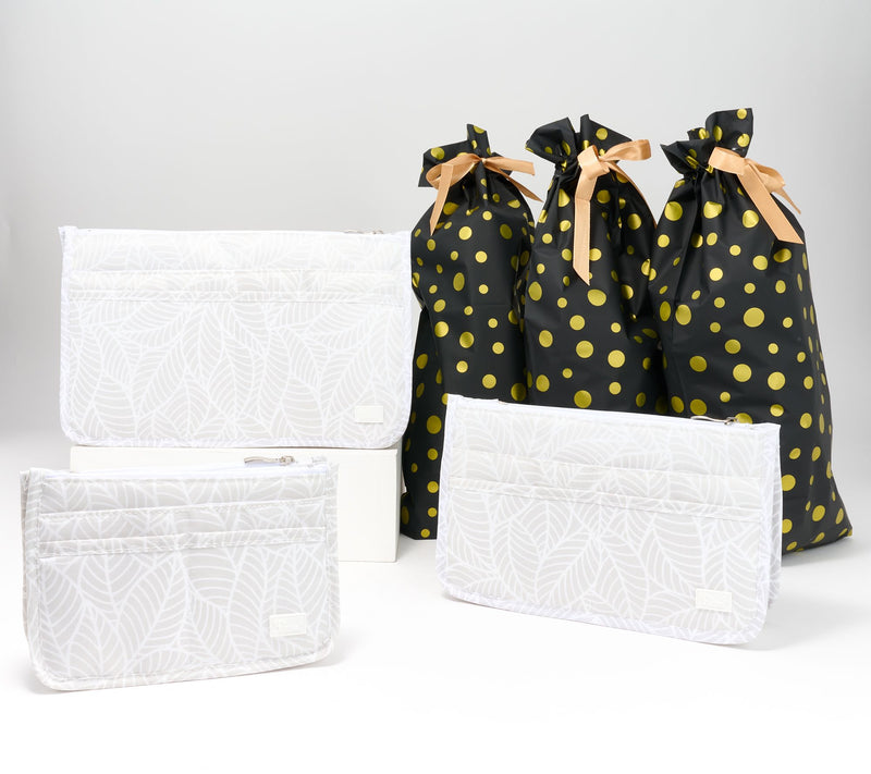 Periea Set of 3 Purse Organizers with Gift Bags — View 7