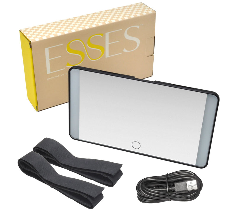 Esses Automotive By Bernini LED On-the-Go Car Visor Mirror — View 8