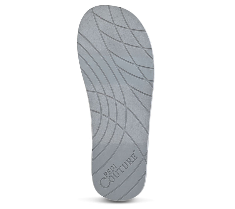 Pedi Couture On-The-Go Pedicure Sandal with Rubber Sole — View 12
