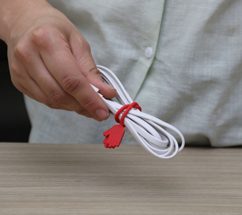Ruby Set of 24 Holding Hands Reusable Magnetic Zip Ties — View 6