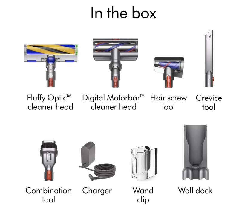Dyson V15 Detect Cordless Vacuum with 2 Cleaner Heads & 3 Tools — View 2