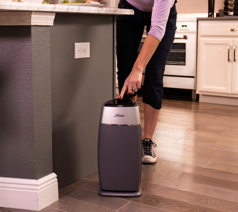 Hunter HP100 EcoSilver HEPA Medium Tower Air Purifier — View 14